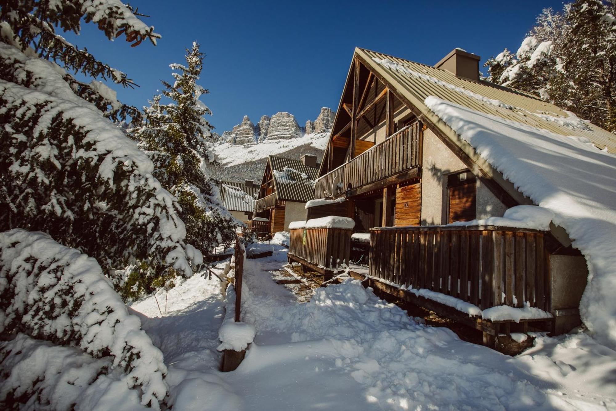 Les chalets de Pré Clos en Vercors Saint-Andéol Exterior foto