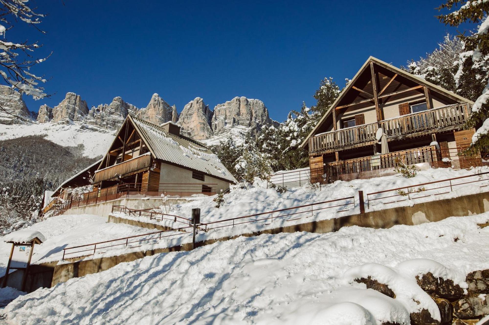 Les chalets de Pré Clos en Vercors Saint-Andéol Exterior foto